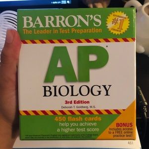 Barron’s AP Biology flashcards